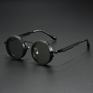 Kính mát điều chỉnh độ đậm tối 9 cấp ND, chống tia UV400, kiểu tròn, phân cực, có khả năng điều chỉnh độ đậm tối tích hợp bộ lọc ND - Product Image 2