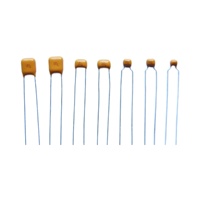 Condensateur céramique multicouche EURO-CAP, plusieurs modèles, 0805 0603, multicouche, avec fils, EIA X7R, série F, coffret, composants électroniques