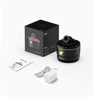 Diffuseur d'arômes volcanique Unique 2024 en forme de méduse de lave, design canon portable, humidificateur à brume froide pour huiles essentielles