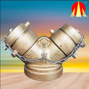 Colector de agua de hierro dúctil Siamés estándar americano, equipo de extinción de incendios y accesorio para uso en fábrica de aceite de cocina - Product Image 6