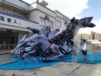 Nouveaux grands dragons gonflables en acier conçus/à vendre