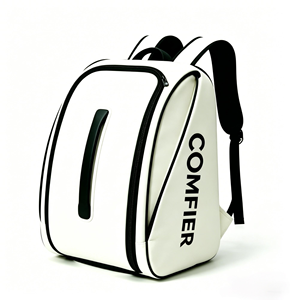 Sac à dos de pickleball en PVC résistant à l'eau avec compartiment pour raquette, grande capacité, sac de sport pour la salle de sport - Product Image 4