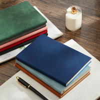 2025 Buntes Leder Custom ized Pattern Strap Größe A5 Notebook für Frauen Männer Bürobedarf Pastell Notebooks