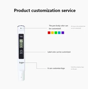 Nieuwe Ontwerp Water Quality Tester Digitale Draagbare Pen Type Ppm Tds Meter Voor Water Hardheid Testen
