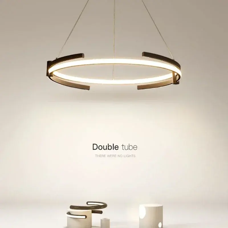 Modern LED Pendant Light Chandelier For Living Dining Room Bedroom Aisle Study Home Decor Lighting Fixture Simple Hanging Lamp