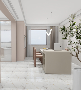 厂家直销廉价Carreau Sol Intrieur 600x600牢不可破的白金静脉大理石抛光陶瓷地砖60x60 - Product Image 5