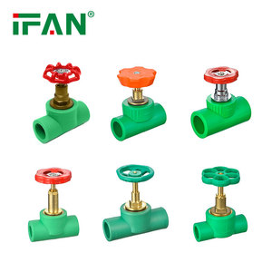 Van DừNg PPR 20mm 50mm 160mm IFAN chuyên nghiệp Cung cấp Van DừNg nước nóng và lạnh - Product Image 1