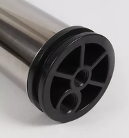 Boîtier de membrane RO en acier inoxydable SS304 à port d'extrémité 4040 pour le traitement de l'eau