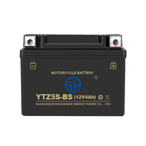 แบตเตอรี่มอเตอร์ไซค์ YTZ5S-BS 12V 4Ah AGM ชนิดตะกั่ว-กรด สำหรับเปลี่ยนซ่อมแซม - Product Image 1