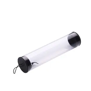 Tubos plásticos de acetato, tubo de cilindro plástico