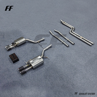 Silencieux Valvetronic Catback en acier inoxydable 304 pour BMW F10 F18 535i N55 3.0T Catback M5 Style