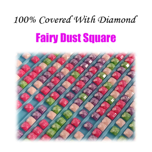 Ciel étoilé souhaitant bouteille 5d diamant peinture Kit court charpie toile pleine perceuse diamant Art peintures avec fée poussière perceuses - Product Image 3