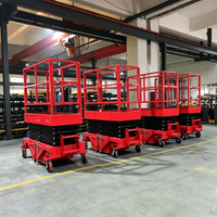 Plateforme de travail aérienne mobile à batterie pour la maintenance des sites et les travaux en hauteur en entrepôt
