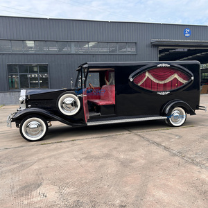 Nuevo Diseño de Limusina Eléctrica Clásica Antigua para Funerales, Carroza de Lujo, Ataúd Estilo Cenicienta, Asientos de Cuero con Color Personalizado - Product Image 1