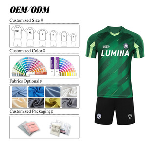 Completo <span class=keywords><strong>da</strong></span> <span class=keywords><strong>Calcio</strong></span> Personalizzabile con Stampa Digitale, Set Estivo Traspirante ad Asciugatura Rapida, Maglietta <span class=keywords><strong>e</strong></span> <span class=keywords><strong>Pantaloncini</strong></span> Sportivi per Squadre - Product Image 4