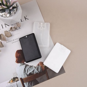 20ml <b>Pocket</b> Credit Card Flat Spray Bottle Hand Sanitizer Perfume Bottle <b>Plastic</b> Spray Bottle - Product Image 4