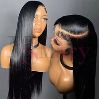 Perruque Lace Frontale HD sans colle, prédécoupée, prête à porter, avec ligne de cheveux M Lagos, en cheveux humains 100% naturels vietnamiens bruts, pour revendeurs de cheveux bruts