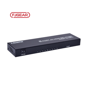 FJ-4K108-A FJGEAR 8 cổng 4K <span class=keywords><strong>HDMI</strong></span> Splitter 1 trong 8 ra tám cổng <span class=keywords><strong>HDMI</strong></span> Dispenser 4K độ phân giải <span class=keywords><strong>HDMI</strong></span> 1.4 - Product Image 4