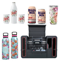 Hochgeschwindigkeits-kunden spezifisches Kaffeewasser-Parfüm flaschen etikett Isolierter Vakuum becher Zylinder UV Printer360 Rotationsmilch-Tee tasse