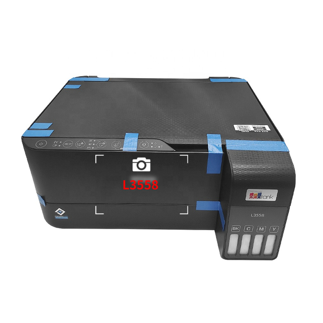 Fast Sublimation 4 Color Wifi Ink tank Printer L3556 L3558 Inkjet Printer Black for EPSON