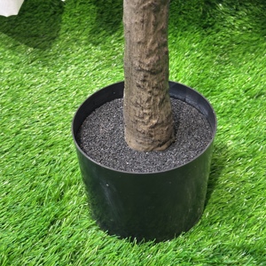 Arbre de citron artificiel durable de haute qualité en mousse, aspect réaliste et naturel, moderne, pour la maison, le jardin, l'intérieur/l'extérieur, les fêtes, Noël - Product Image 6