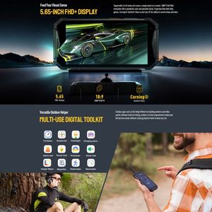 20WT เกราะ <span class=keywords><strong>ulefone</strong></span> สินค้ามาแรงมาใหม่โทรศัพท์สองเครื่องทนทาน4G 20GB + 256GB 20WT เกราะ walkie - Product Image 6