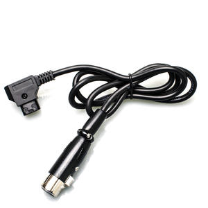 Cable profesional XLR de 4 pines a tipo B de 2.-Cable de alimentación hembra de 4 núcleos con cabezal de cañón 15A para luz de película ARRI/SONY (12G SDI) - Product Image 3