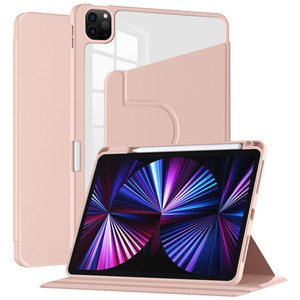 360 Rotating Acrylic iPad Case With Pencil Slot For iPad 9 10.2 Pro 11 12.9 Wholesale - Product Image 5