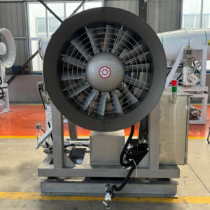 60 mステンレス鋼リモートコントロールフォグキャノンマシン防塵高効率水フォグキャノンテクノロジー - Product Image 3