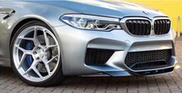 Lèvre de pare-chocs avant en fibre de carbone sèche style RKP pour BMW M5 F90 2017-2023, pièces de tuning aérodynamique extérieur pour voiture