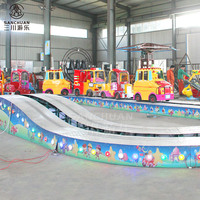 Attraction de fête foraine, jeu de carnaval pour enfants, parc d'attractions, mini train de course, manèges pour enfants à vendre