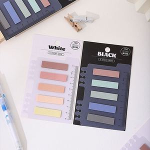 Page Maker Sticky Notes Stationery <b>Memo</b> <b>Pads</b> Sticky Flag Fluorescent PET Colorful Sticky Notes to Do List Sheet Office Decor - Product Image 5
