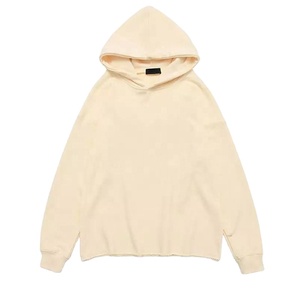 Vente Chaude : Sweat-shirts pour hommes personnalisés sans cordon <span class=keywords><strong>de</strong></span> serrage, avec impression 3D en relief et ourlet brut tendance - Product Image 1