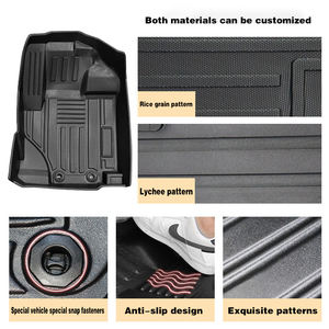 For 2014+ Toyota <strong>Probox</strong> Hybrid RHD TPE Floor Mats | Waterproof Scratch-Resistant | Custom Fit for Right Hand Drive - Product Image 2