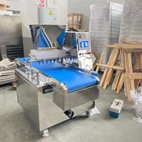 Machine de remplissage automatique à vitesse réglable pour biscuits Lady Finger, machine rotative de moulage de biscuits, machine de moulage rotatif de biscuits