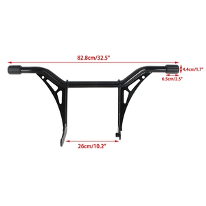 Barra de Protección Delantera para Motor para Harley Softail <span class=keywords><strong>Fat</strong></span> <span class=keywords><strong>Bob</strong></span> 114 <span class=keywords><strong>2018</strong></span> ~ 2024, Diseño Apto para Acrobacias, Estructura Soldada Confiable - Product Image 4