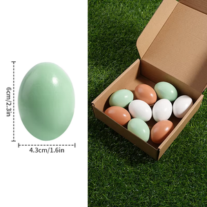 Wooden <b>Egg</b> Duck <b>Toy</b> Pretend Play Food Spinning <b>Toy</b> Coloring Art Craft Prank <b>Toy</b> for Kids Toddlers - Product Image 6