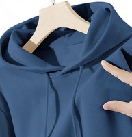 Sweat à capuche épais pour homme, en molleton lourd, coupe oversize, grande taille, streetwear, pull pour l'automne et l'hiver, pour étudiants