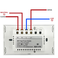 Interrupteur intelligent sans fil Tuya Zigbee APP 2025, norme américaine, interrupteur lumineux contrôlé par l'application Tuya, sans fil neutre