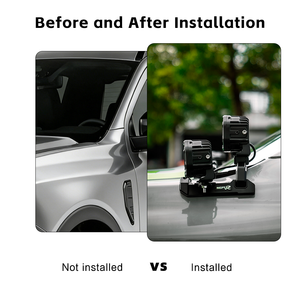 MUYE NEPTR Illuminez le sentier: Supports de pilier A à ajustement direct pour l'installation de barres LED doubles sur le Ford Ranger - Product Image 5