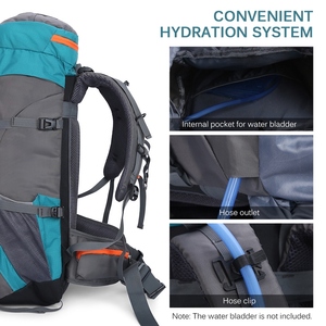 Mochila de senderismo de 65L, mochila impermeable para deportes al aire libre, mochila de viaje para hombres y mujeres, Camping, Trekking Touring - Product Image 3