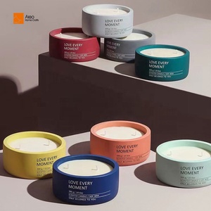 Aleo 2026 Vente en gros <span class=keywords><strong>de</strong></span> bougies parfumées à la <span class=keywords><strong>citronnelle</strong></span> en verre, 100% cire <span class=keywords><strong>de</strong></span> soja, personnalisées, faites à la main, pour Noël - Product Image 6