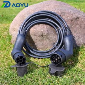 Nuevo Cable de Carga para Vehículos Eléctricos Tipo 2 Daoyu de Alta Calidad, 16A 3.6kW Monofásico 23 pies, Cargador para Coche Eléctrico con Logotipo Personalizado OEM ODM para Estación Doméstica - Product Image 3