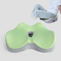 Coussin de chaise de bureau en mousse à mémoire de forme pour chaise de bureau, siège de voiture, avion
