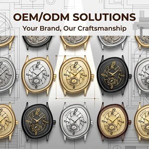 <span class=keywords><strong>Reloj</strong></span> Asimétrico de Diseño Industrial con Correa Personalizada de Primera Calidad, Aspecto Fundido Inusual, Envío Rápido, Estilo Boutique - Product Image 2