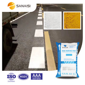 <span class=keywords><strong>Pintura</strong></span> Termoplástica Reflectante Blanca para Señalización Vial de Alta Calidad y Bajo <span class=keywords><strong>Precio</strong></span> Sanaisi, 25 kg - Product Image 1