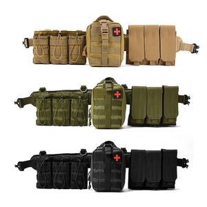 Nylon Fabric Quick Release <b>Heavy</b> <b>Duty</b> Alloy Hunting Hiking Men's Outdoor Tactical Belt - Product Image 2