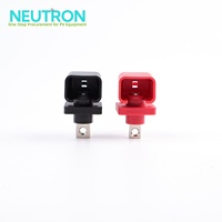 Terminales NEUTRON, M8 M10 M12, para Aplicaciones de Trabajo Pesado, Recubiertos en Rojo y Negro