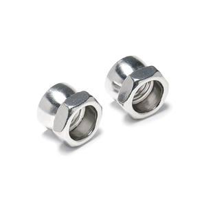 Tuerca DE SEGURIDAD SS316 SS304 M3 M4 M6 M8 M10 M12 Tuerca antirrobo Tuercas DE SEGURIDAD separables hexagonales - Product Image 1