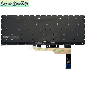 Ru chúng tôi Backlit Máy Tính Xách Tay Bàn Phím cho <span class=keywords><strong>MSI</strong></span> Tác giả Z16 MS-1571 Z16-A11U a11ue a11uet ms1571 hội nghị thượng đỉnh B15 a11m/B15 a11sb 15 a11sbl grey - Product Image 5